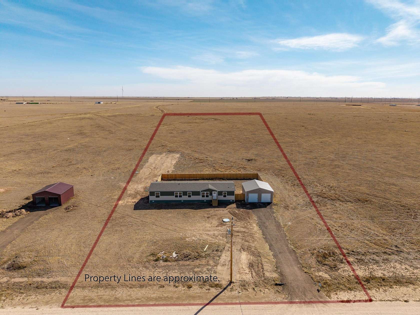 5 Acres of Land with Home for Sale in Canyon, Texas