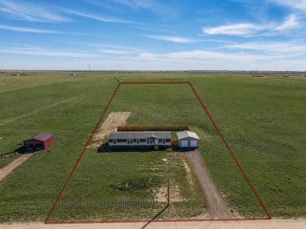 5 Acres of Land with Home for Sale in Canyon, Texas