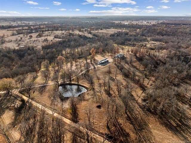 20 Acres of Recreational Land with Home for Sale in Soper, Oklahoma