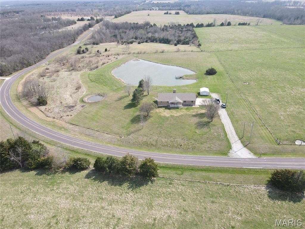 7.2 Acres of Land with Home for Sale in Monroe City, Missouri