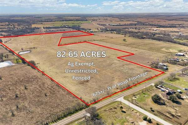 82.6 Acres of Agricultural & Residential Land for Sale in Alvarado, Texas