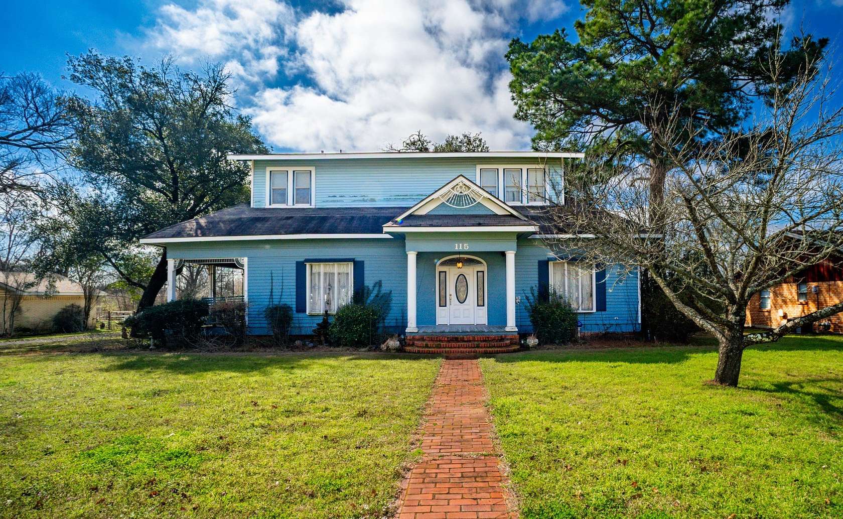 3.17 Acres of Land with Home for Sale in Wortham, Texas