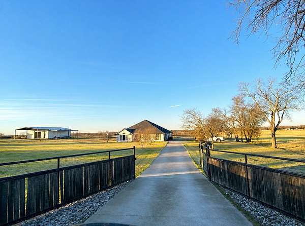 5 Acres of Land with Home for Sale in Poolville, Texas