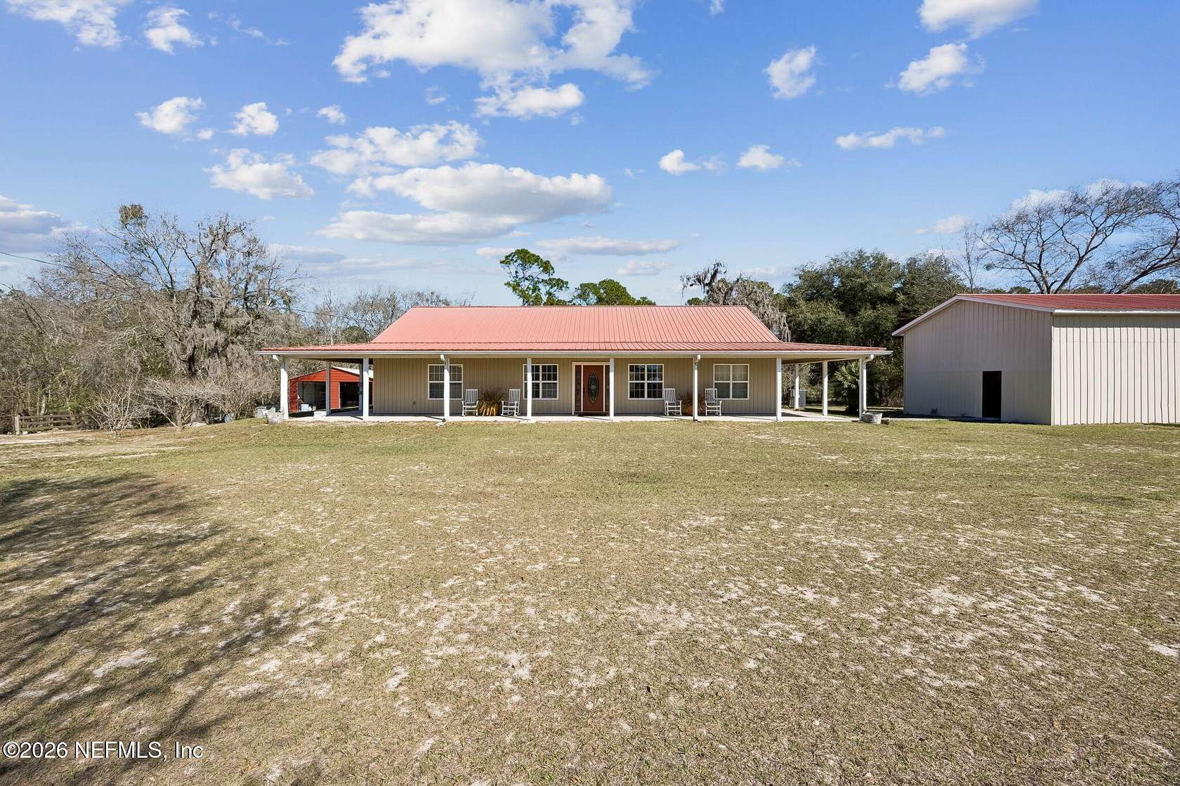 5.34 Acres of Land with Home for Sale in Middleburg, Florida