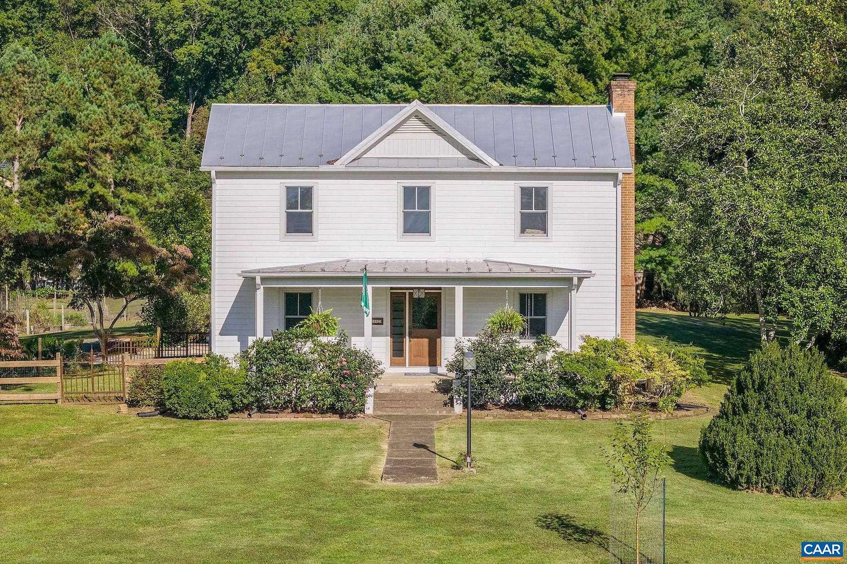 7.4 Acres of Land with Home for Sale in North Garden, Virginia