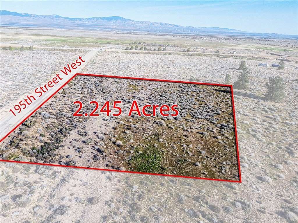 2.25 Acres of Residential Land for Sale in Lancaster, California