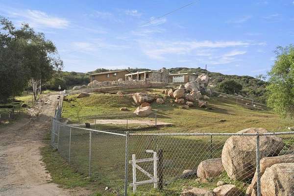 7.17 Acres of Land with Home for Sale in Jamul, California