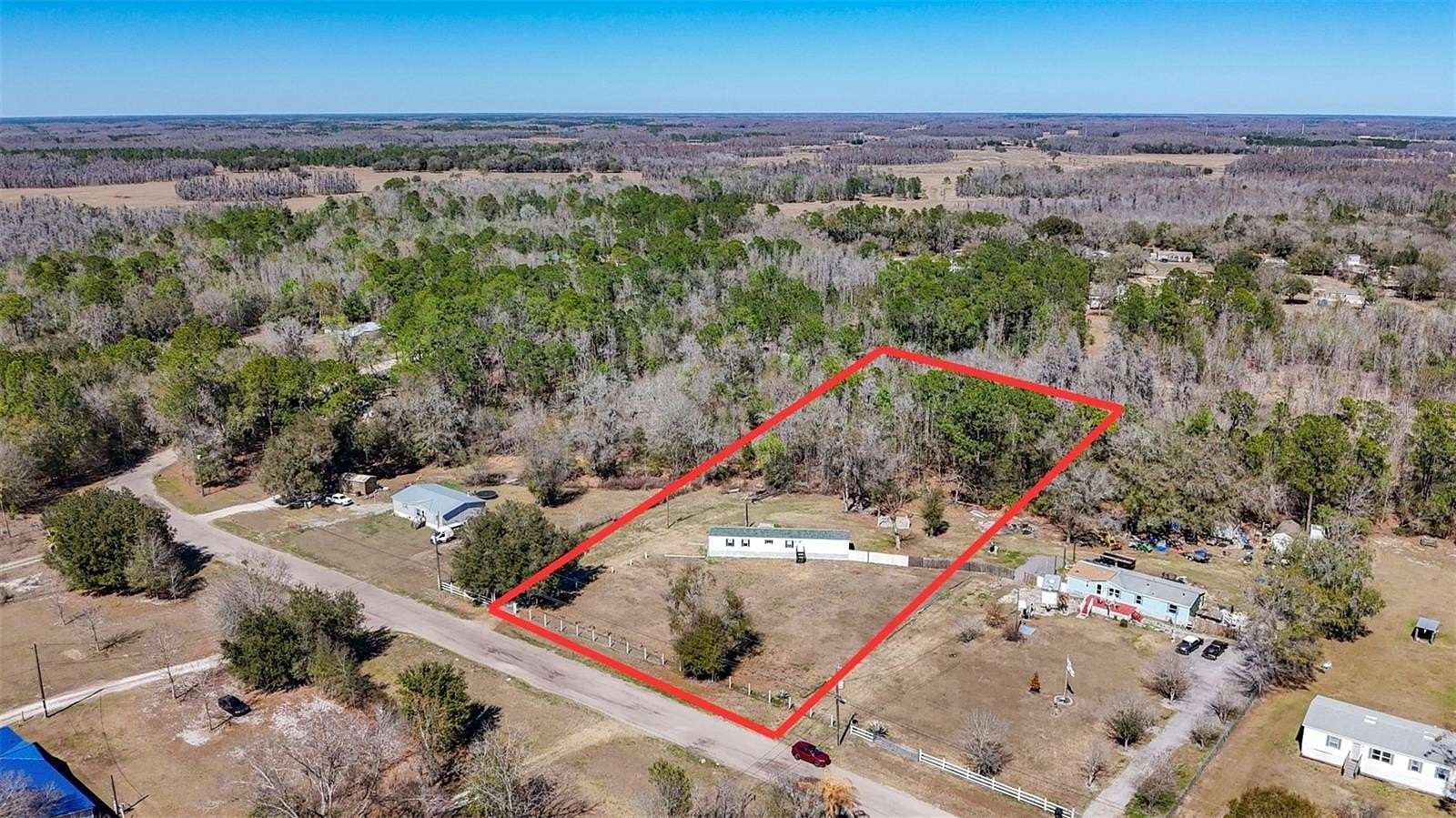 3.49 Acres of Land with Home for Sale in Lakeland, Florida