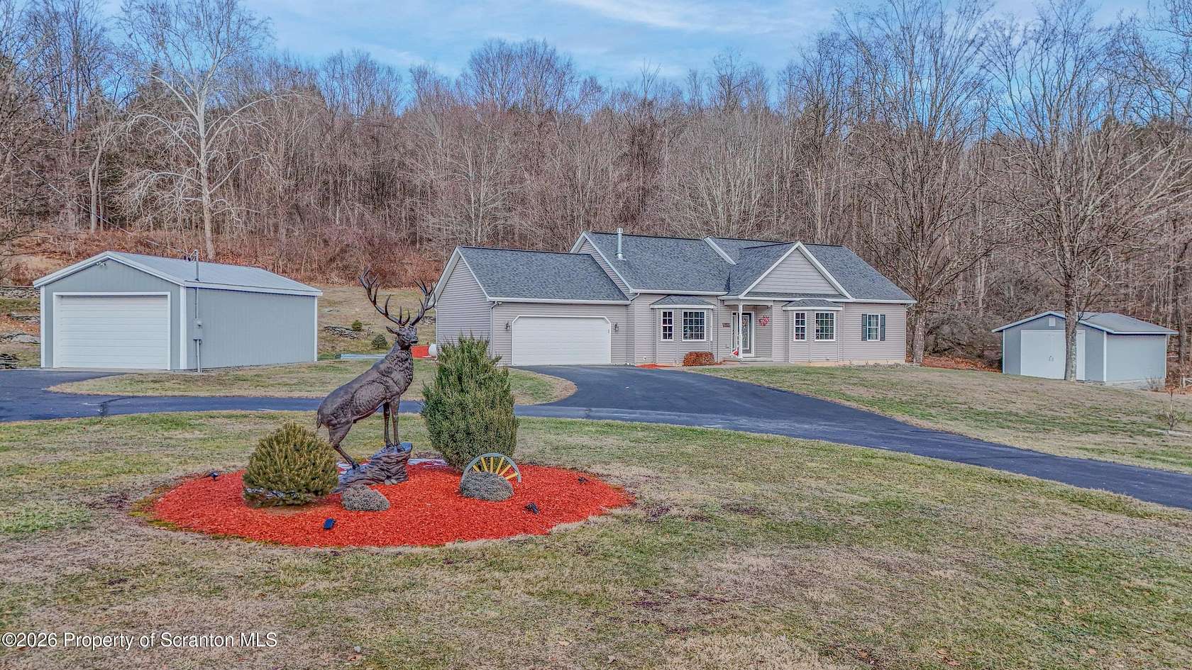 15.4 Acres of Recreational Land with Home for Sale in Kingsley, Pennsylvania