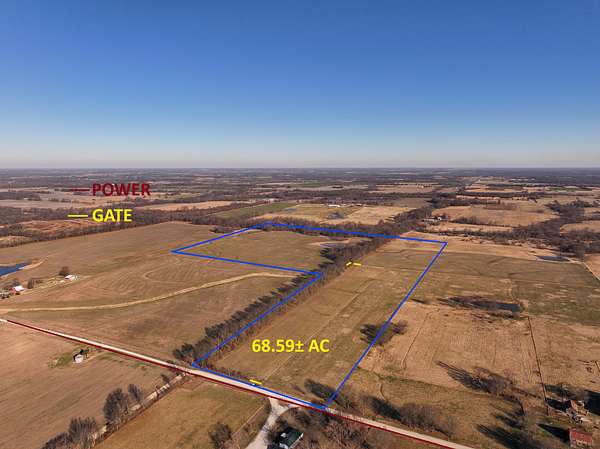 68 Acres of Land for Sale in Golden City, Missouri