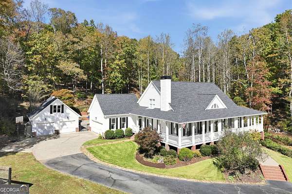 10.6 Acres of Land with Home for Sale in Gainesville, Georgia