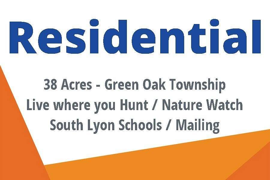 38 Acres of Recreational Land with Home for Sale in Green Oak Township, Michigan