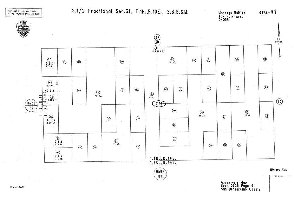 5 Acres of Land for Sale in Twentynine Palms, California