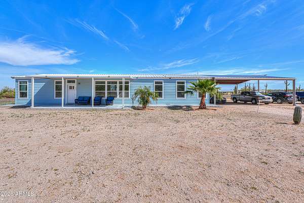 5 Acres of Land with Home for Sale in Maricopa, Arizona