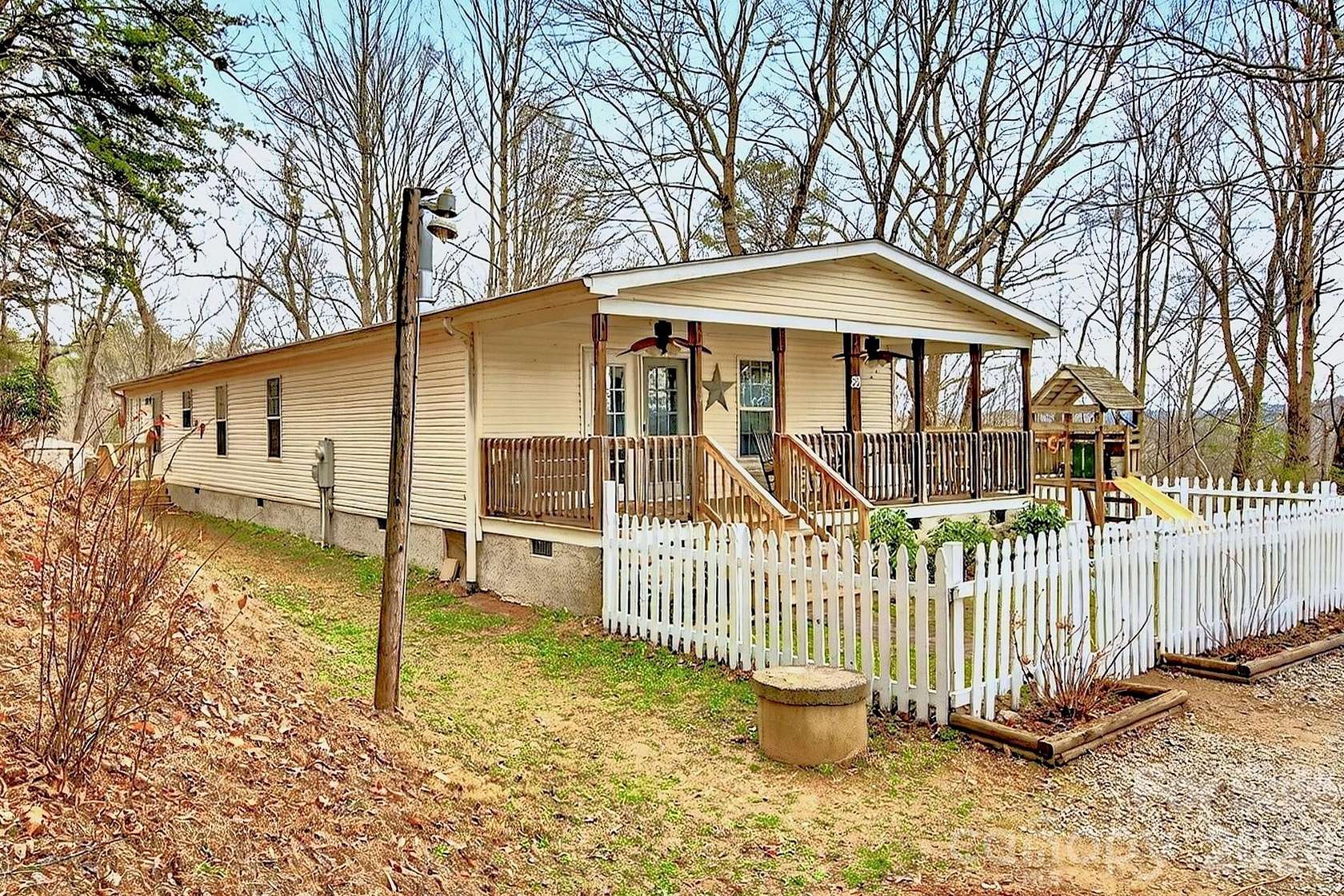 1.82 Acres of Land with Home for Sale in Old Fort, North Carolina