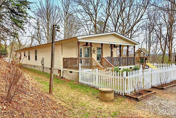 1.82 Acres of Land with Home for Sale in Old Fort, North Carolina