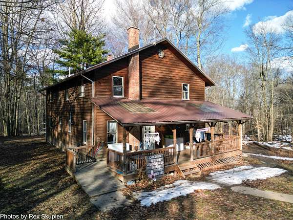 9.88 Acres of Land with Home for Sale in Fremont, Michigan