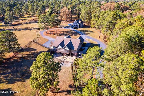11.4 Acres of Land with Home for Sale in Vass, North Carolina