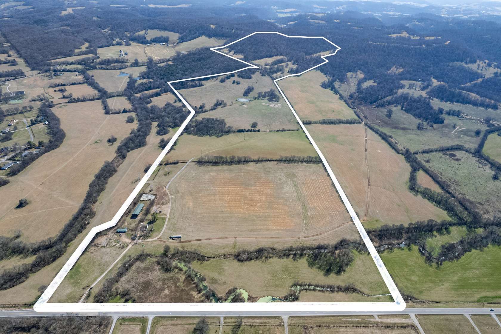 196 Acres of Agricultural & Residential Land for Sale in Lewisburg, Tennessee