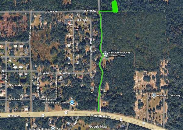 0.13 Acres of Land for Sale in Hawthorne, Florida