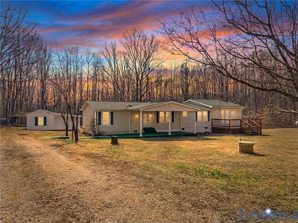 4 Acres of Land with Home for Sale in Buckingham, Virginia