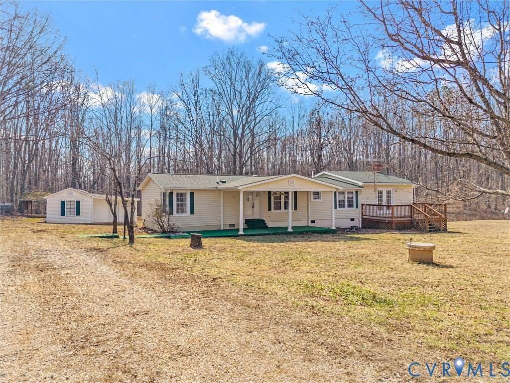 4 Acres of Land with Home for Sale in Buckingham, Virginia