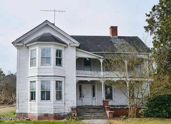 2.74 Acres of Land with Home for Sale in Fairfield, North Carolina