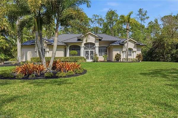 2.5 Acres of Land with Home for Sale in Naples, Florida