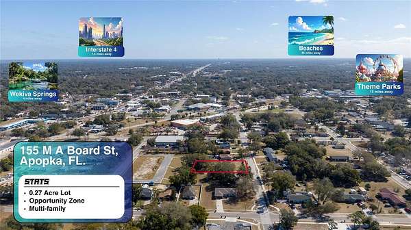 0.21 Acres of Mixed-Use Land for Sale in Apopka, Florida