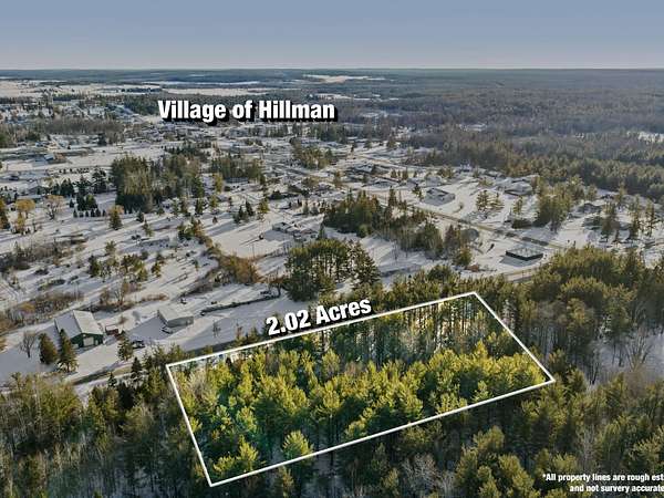 2 Acres of Residential Land for Sale in Hillman, Michigan