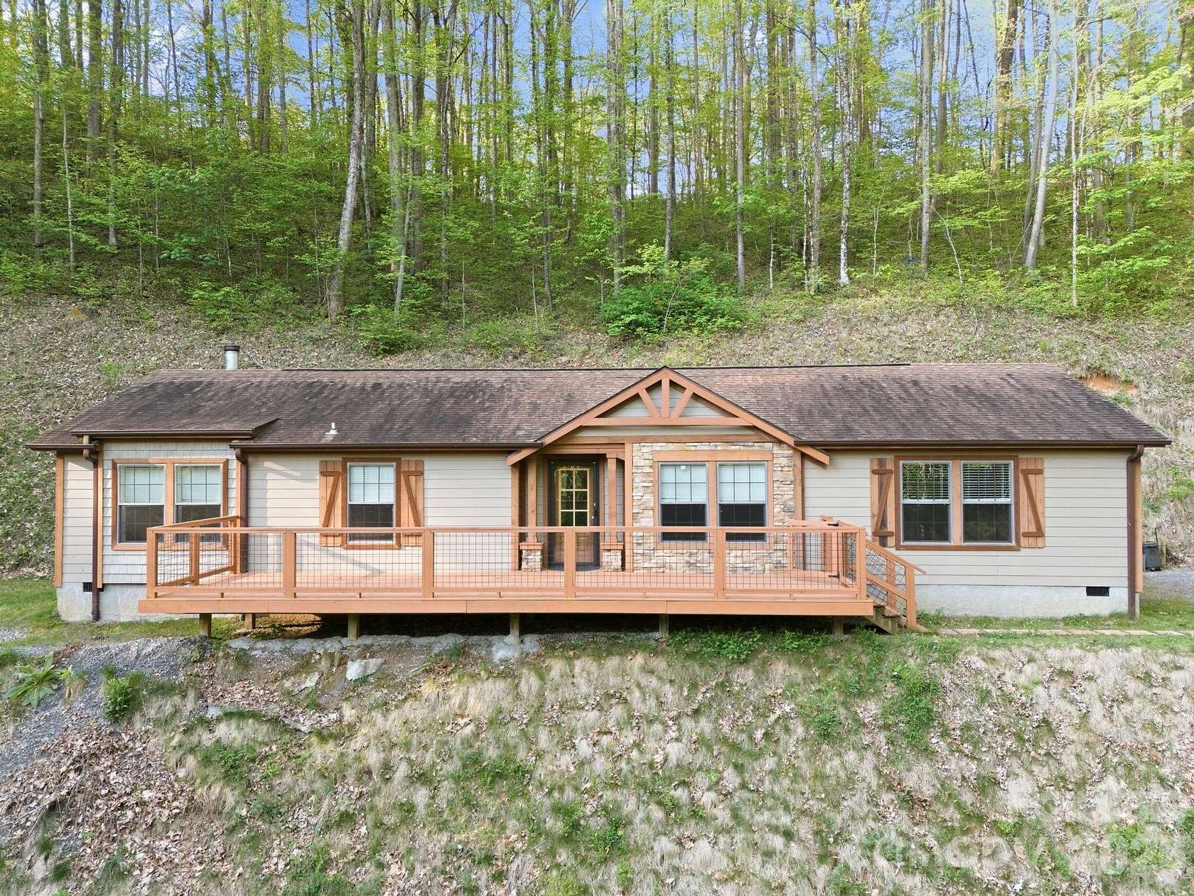 5.89 Acres of Land with Home for Sale in Waynesville, North Carolina