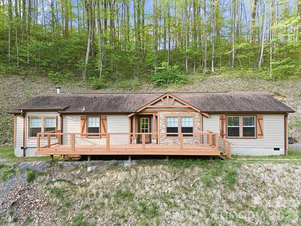 5.89 Acres of Land with Home for Sale in Waynesville, North Carolina