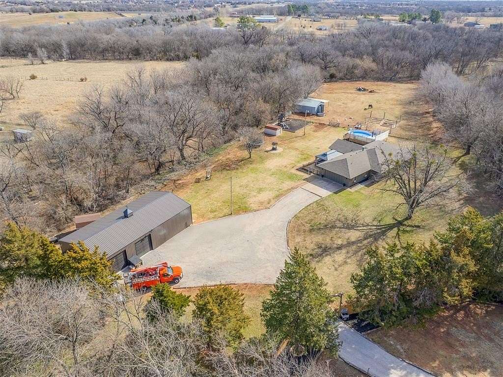 5 Acres of Land with Home for Sale in Blanchard, Oklahoma