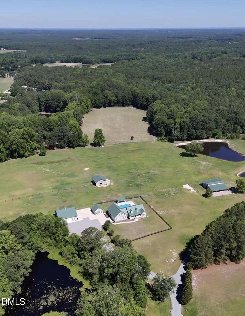 17 Acres of Land with Home for Sale in Cameron, North Carolina