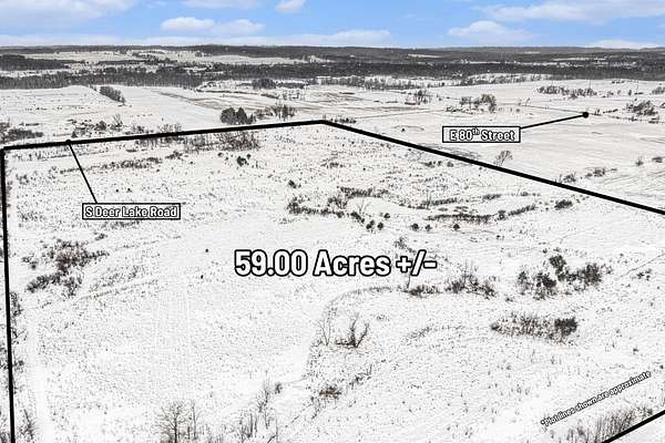 59 Acres of Land for Sale in Reed City, Michigan