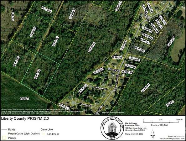6.83 Acres of Land for Sale in Midway, Georgia