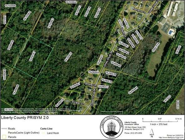 6.83 Acres of Land for Sale in Midway, Georgia