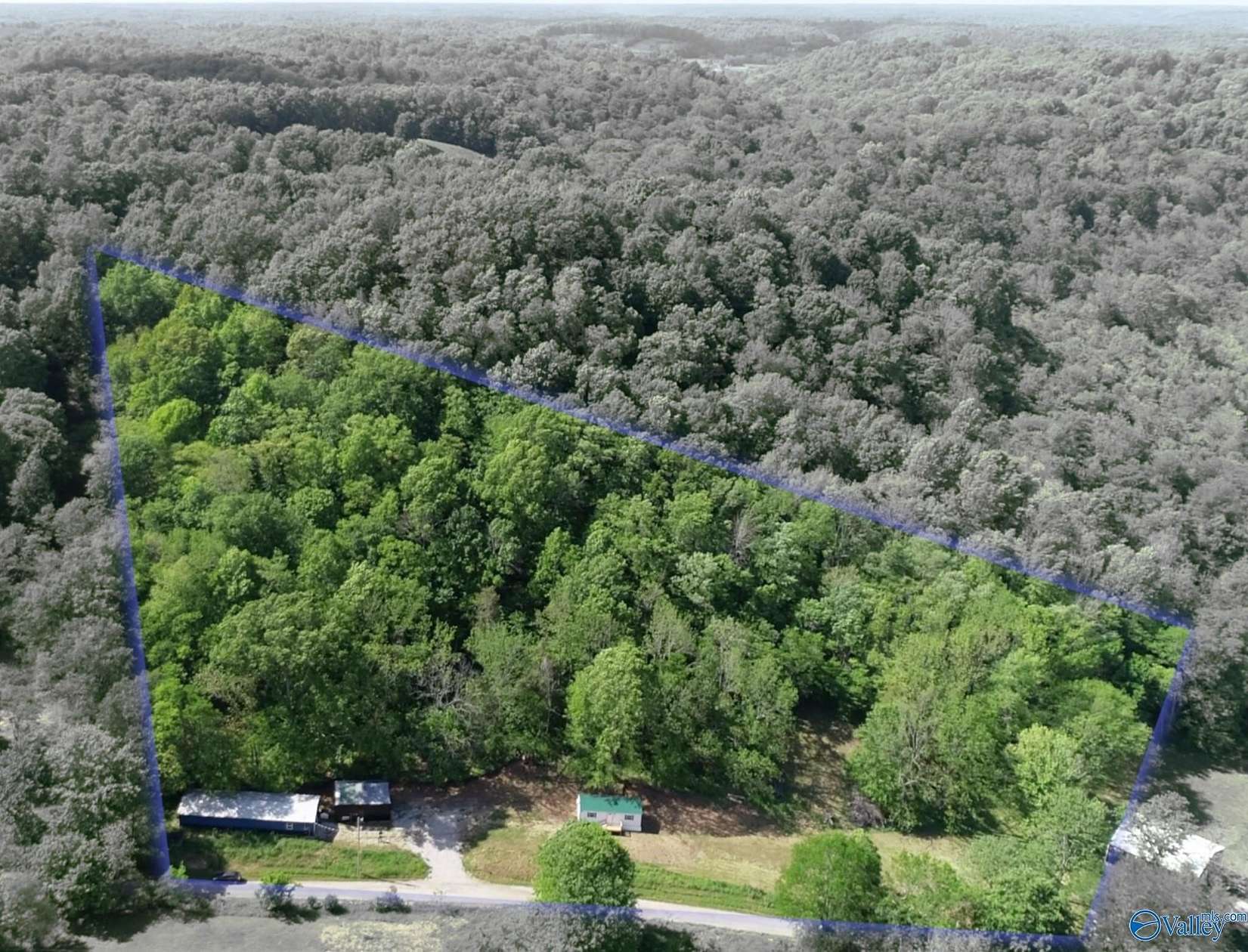 5.32 Acres of Land with Home for Sale in Pulaski, Tennessee