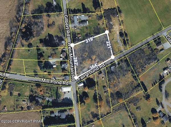 2.1 Acres of Commercial Land for Sale in Gilbert, Pennsylvania