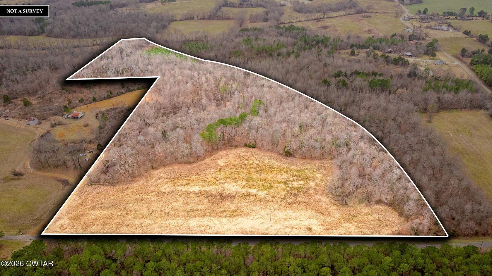 31.5 Acres of Land for Sale in Hollow Rock, Tennessee