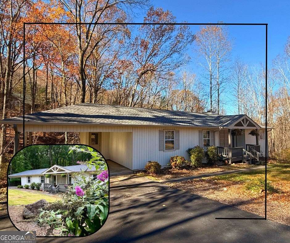 3.14 Acres of Land with Home for Sale in Sautee-Nacoochee, Georgia