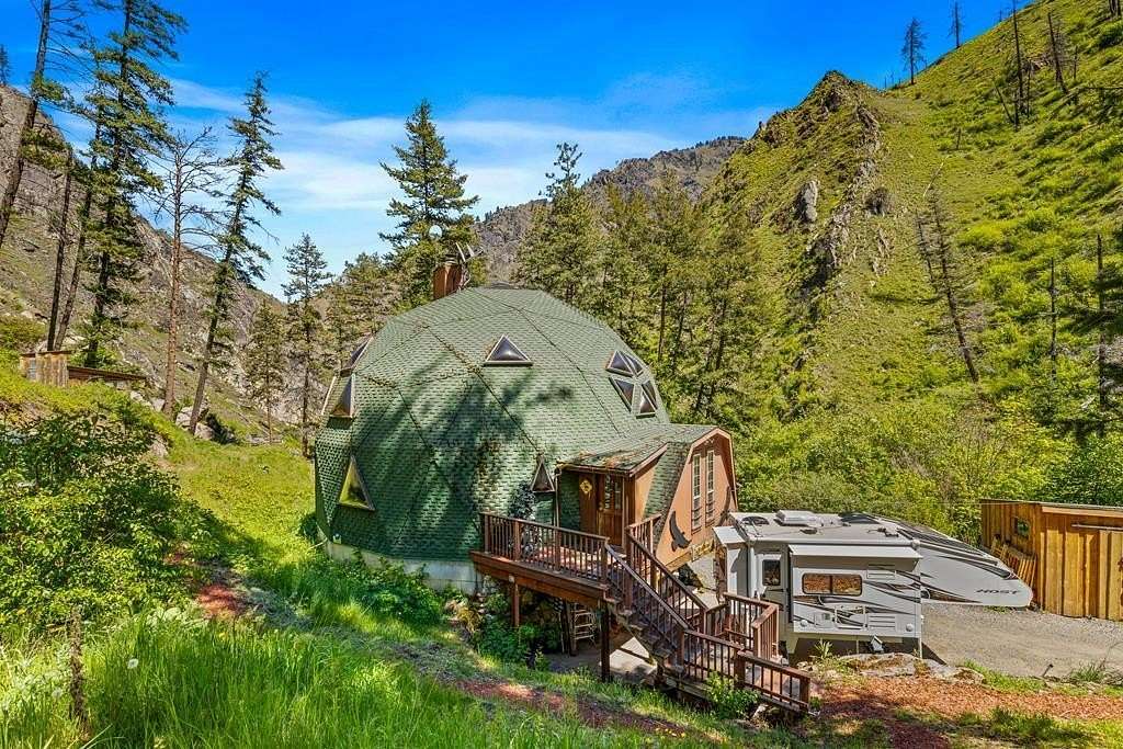 40 Acres of Recreational Land with Home for Sale in Riggins, Idaho