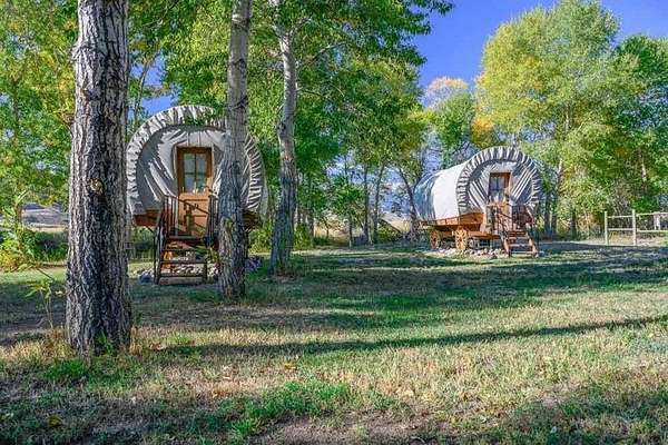 5.58 Acres of Land with Home for Sale in Cody, Wyoming