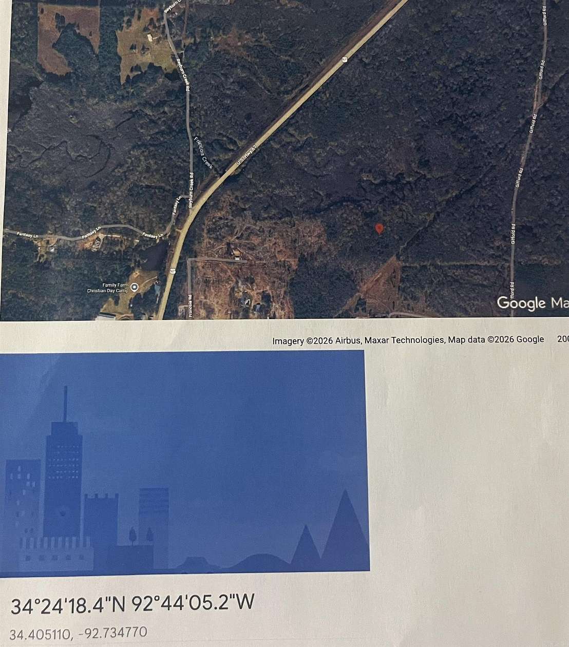 13.3 Acres of Recreational Land for Sale in Malvern, Arkansas