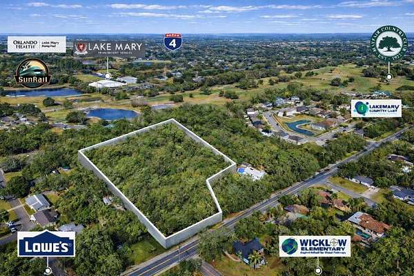 3.68 Acres of Mixed-Use Land for Sale in Sanford, Florida