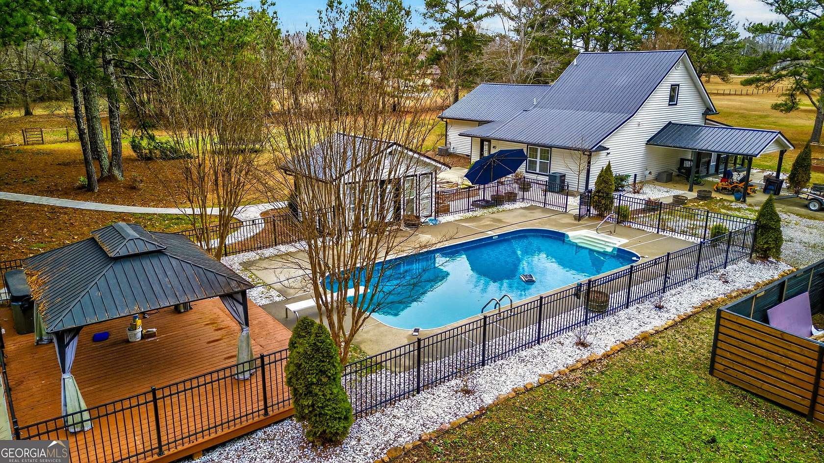 5 Acres of Land with Home for Sale in Monroe, Georgia