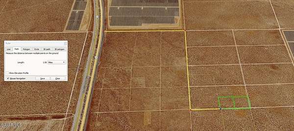 5 Acres of Commercial Land for Sale in Mojave, California
