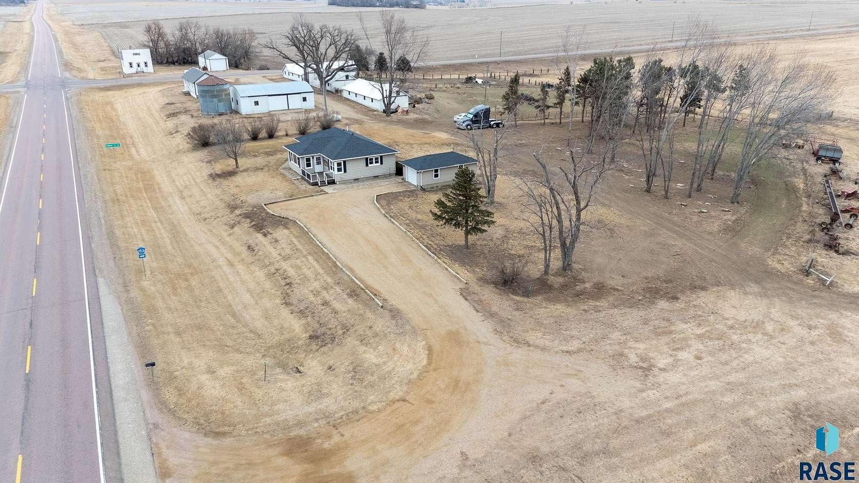 8.2 Acres of Land with Home for Sale in Hudson, South Dakota