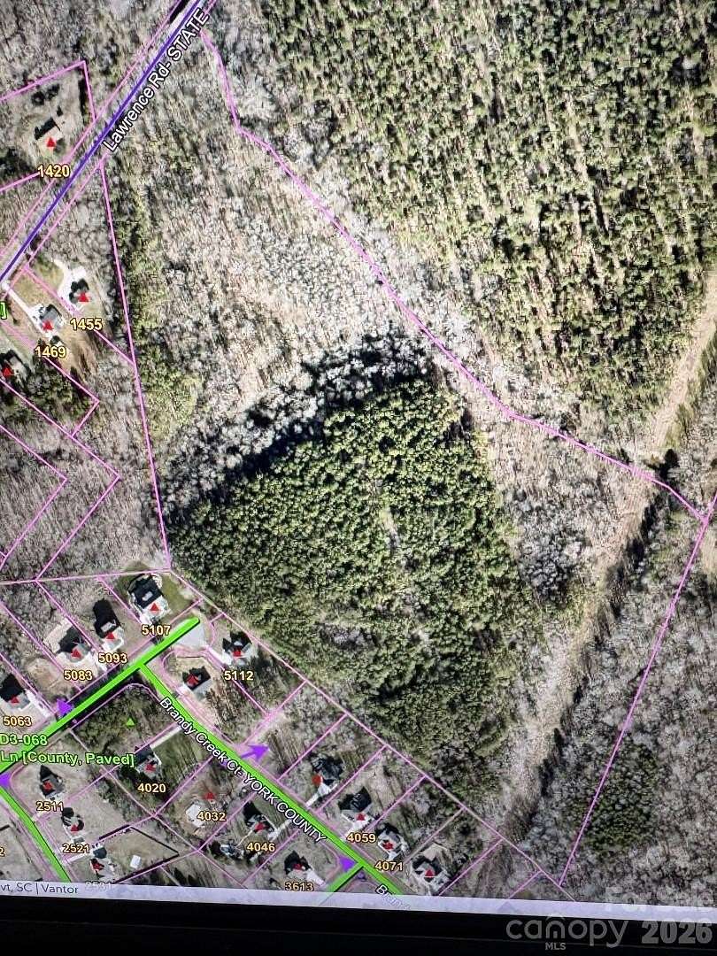 37.4 Acres of Recreational & Residential Land for Sale in Clover, South Carolina