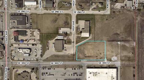 1.28 Acres of Commercial Land for Sale in Ames, Iowa